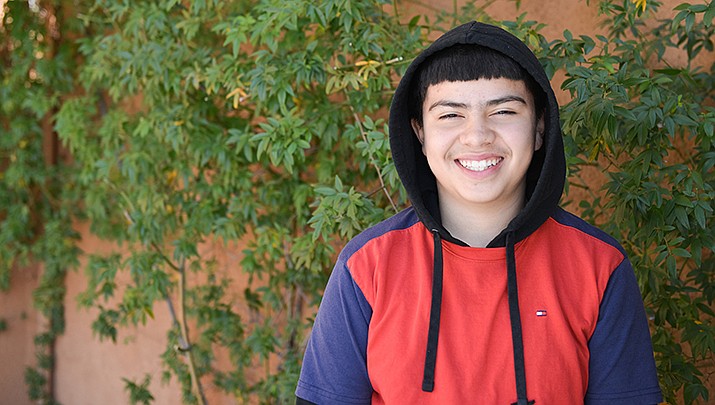 Dominic is a go-getter in school and is proud of earning good grades. Get to know Dominic at https://www.childrensheartgallery.org/profile/dominic-0 and other adoptable children at childrensheartgallery.org. (Arizona Department of Child Safety)