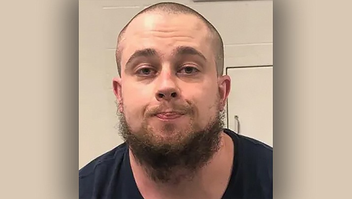 Former Prescott area resident Jake Ruether, 29, was arrested Wednesday, Aug. 5, 2020, in Trinidad, Colorado after allegedly making a bomb threat call to Prescott and similar bomb and school-shooting threats in Kansas. (Animas County Jail, Colorado)