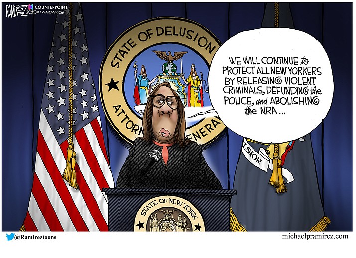 Editorial Cartoon 1 August 9 2020 The Daily Courier Prescott Az