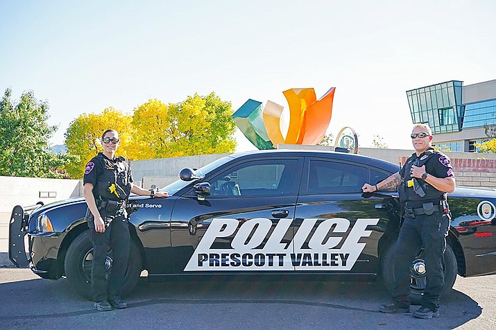 The Town of Prescott Valley used CARES Act money to cover salaries and benefits of those who work in the Prescott Valley Police Department, from March 1 through Dec. 31. (PVPD/Courtesy)