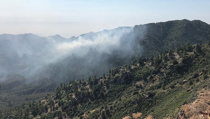 Ridge Fire grows, but Pine Lake not threatened | Kingman Daily Miner ...