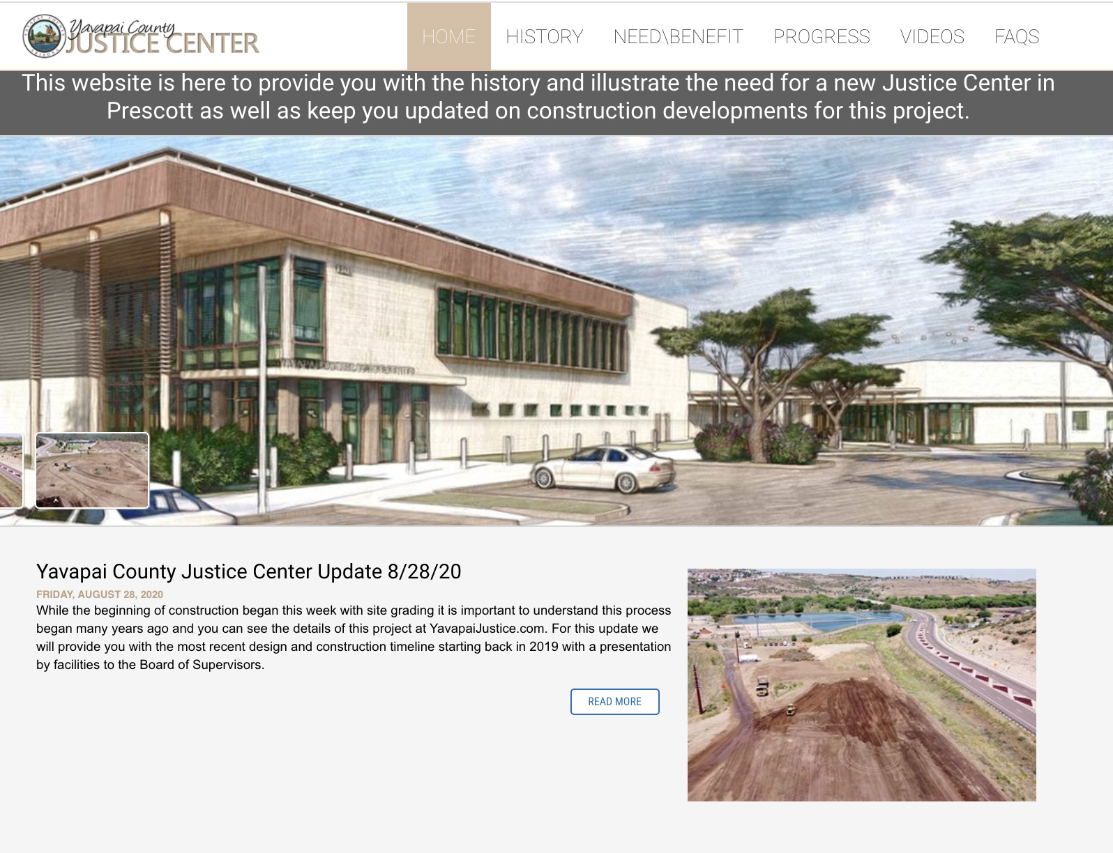 Yavapai County launches new website for Prescott jail project The Daily Courier Prescott, AZ