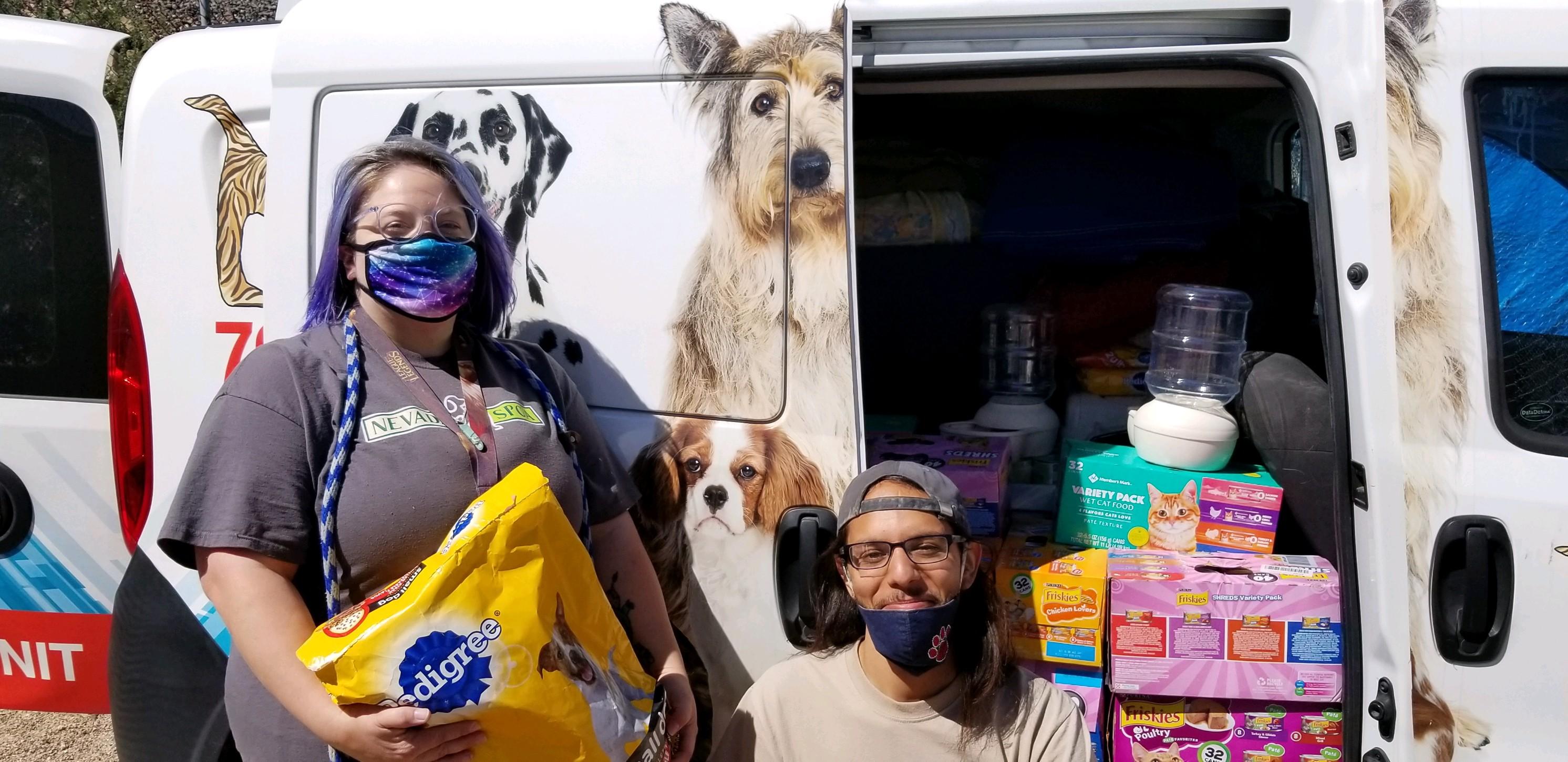 Mohave County Animal Shelter receives donations of collars, food