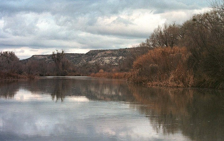 In this Jan. 10, 2001, file photo, the Verde River, one of Arizona’s last running rivers, is shown in Camp Verde. The Trust for Public Land and the U.S. Forest Service announced the permanent protection of 84 acres on the upper Verde River by adding the land to the Prescott National Forest. (Jason Wise/AP, file)