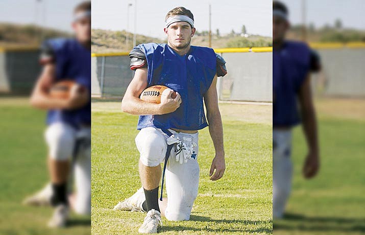 Camp Verde senior running back Peyton Kelley says if he doesn’t get a football or baseball scholarship, he plans to go into the U.S. Marine Corps after he graduates in May 2021. VVN/Bill Helm