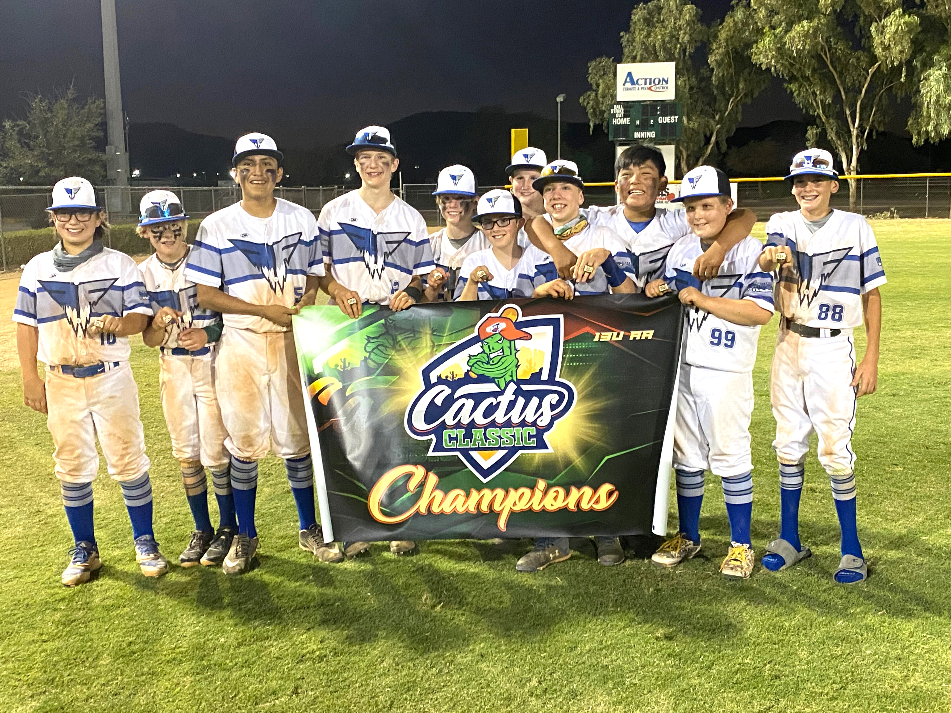 Local youth baseball team claims title at Cactus Classic ...