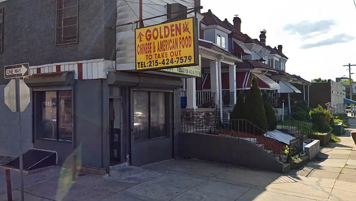 Police in Philadelphia say three men blew up an ATM in this Chinese takeout restaurant last Friday while the establishment was still open but were unable to get any cash. (Google)