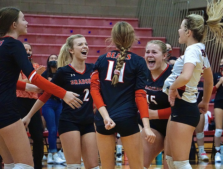 Bears battle back to take down Badgers in 5-set thriller Tuesday night ...