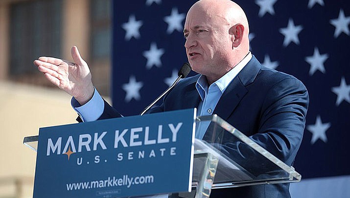 Mark Kelly, the Arizona Democrat opposing Sen. Martha McSally (R-Arizona) in the Nov. 3 election, reported raising $39 million for his campaign in the third quarter. (Photo by Gage Skidmore, cc-by-sa-2.0, https://bit.ly/2lE5hSm)