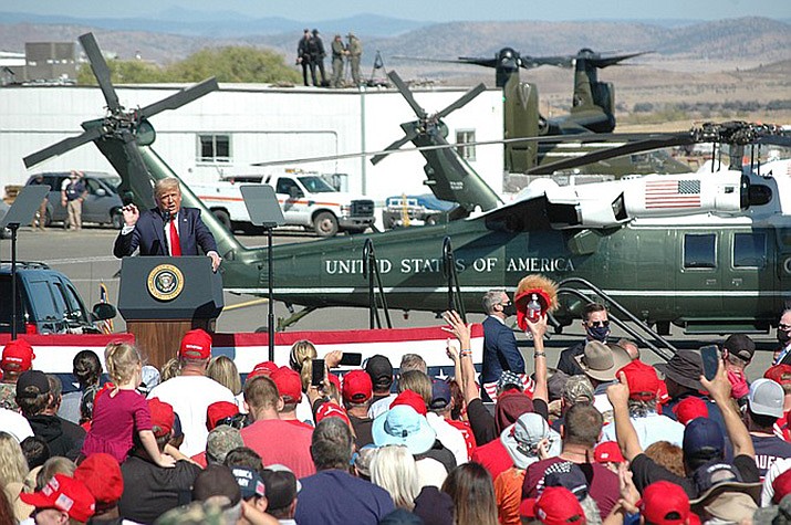 When Donald Trump landed a helicopter at TD Bank Ballpark