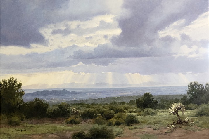 Desert Interlude by Linda Glover Gooch, 20 x 30 oil