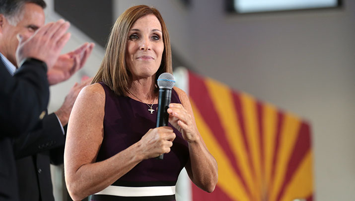 Sen. McSally to rally voters in Kingman today, Monday, Nov. 2