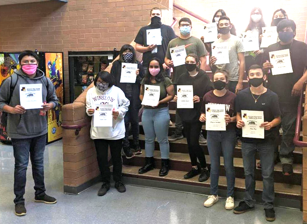 Winslow High's students of the week NavajoHopi Observer Navajo