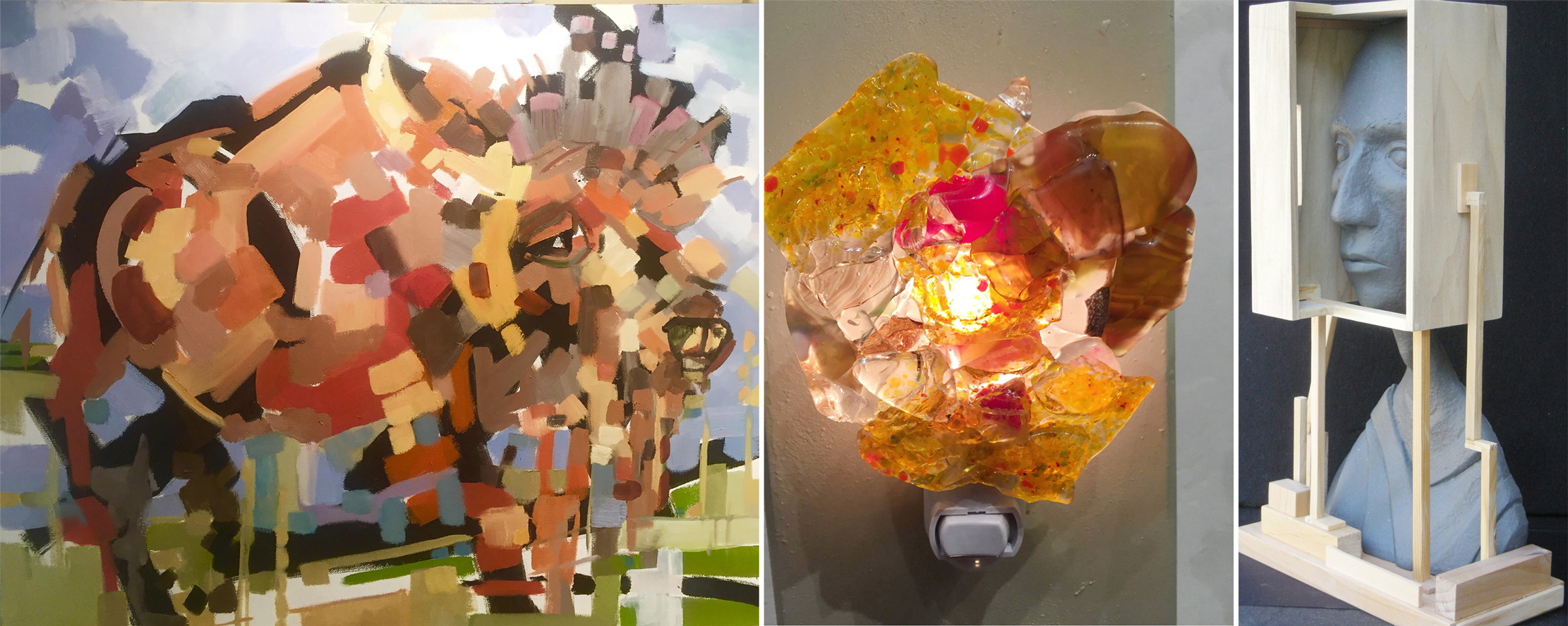 View art by instructors of STEPS Art Education Program at ‘Tis Art