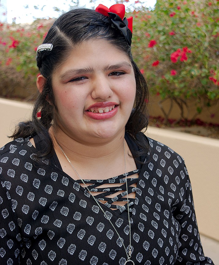 Get to know Lizeth at https://www.childrensheartgallery.org/profile/lizeth and other adoptable children at childrensheartgallery.org. (Arizona Department of Child Safety)