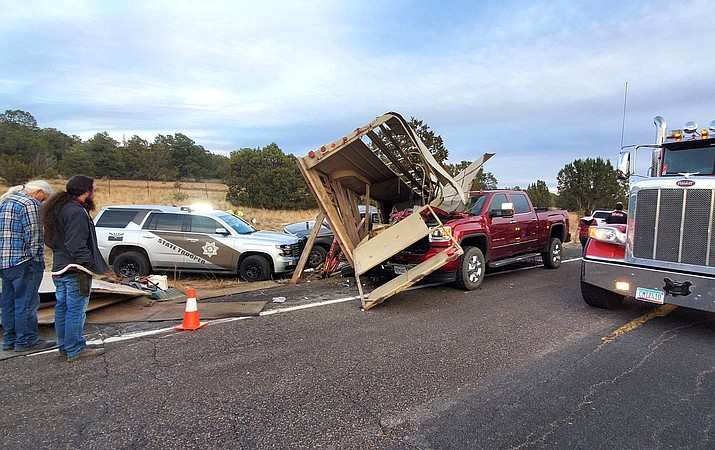 A carriage horse was put down after a collision between two vehicles on State Route 64 Nov. 22. (Photo/Grand Canyon Carriage Works)