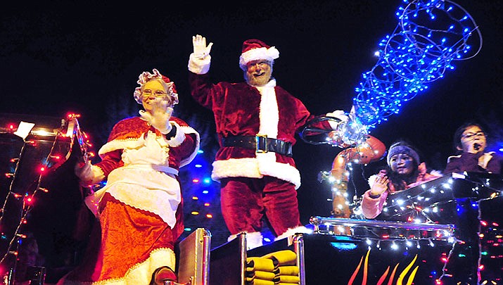 The annual Holiday Festival of Lights is being held on Friday, Dec. 4, at the Prescott Valley Civic Center. The event features a night light parade, tree lighting, holiday music, and Santa's Village (Les Stukenberg/Courier, file)