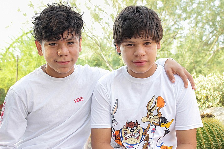 Get to know Angel and Steve at https://www.childrensheartgallery.org/profile/steve-and-angel and other adoptable children at childrensheartgallery.org. (Arizona Department of Child Safety)