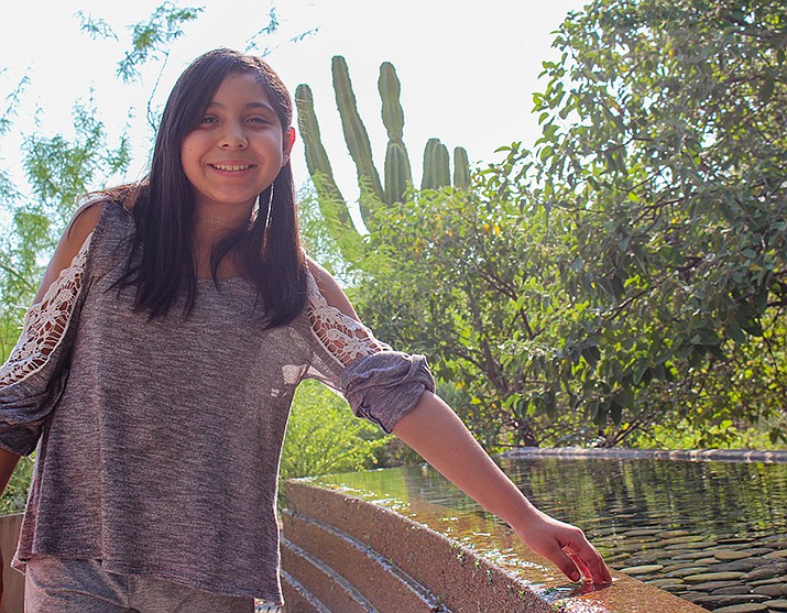 Get to know Emily at https://www.childrensheartgallery.org/profile/emily-O and other adoptable children at childrensheartgallery.org. (Arizona Department of Child Safety)