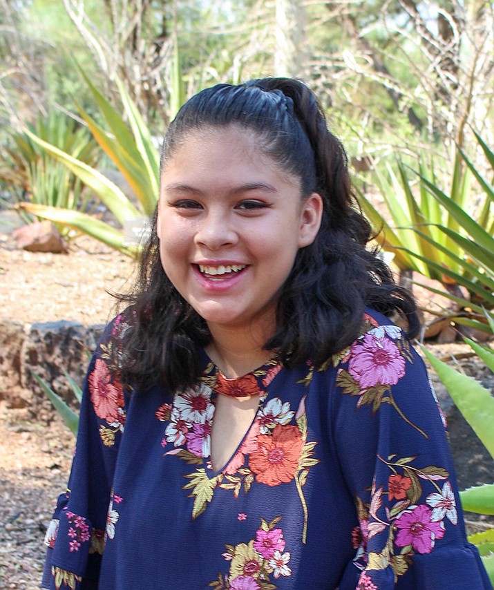 Get to know Heather at https://www.childrensheartgallery.org/profile/heather and other adoptable children at childrensheartgallery.org. (Arizona Department of Child Safety)