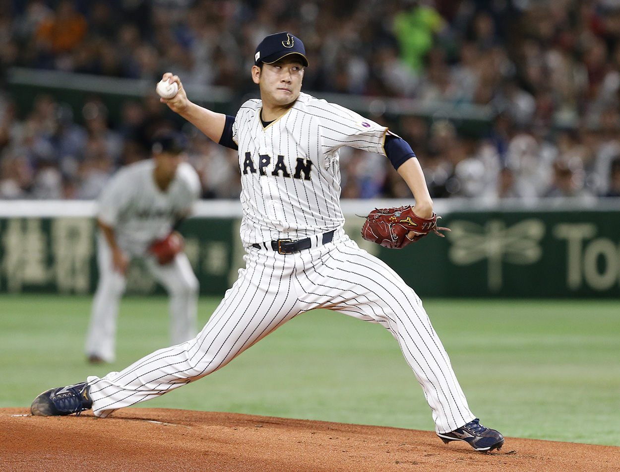 Japanese star pitcher Sugano put up for MLB bidding | The Daily Courier ...