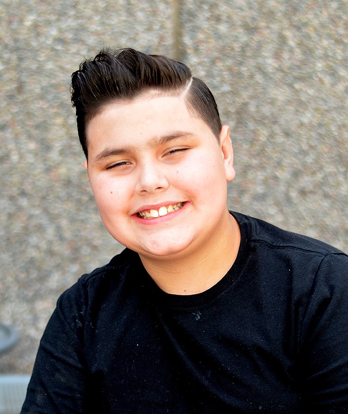 Get to know Maddic at https://www.childrensheartgallery.org/profile/maddic-O and other adoptable children at childrensheartgallery.org. (Arizona Department of Child Safety)