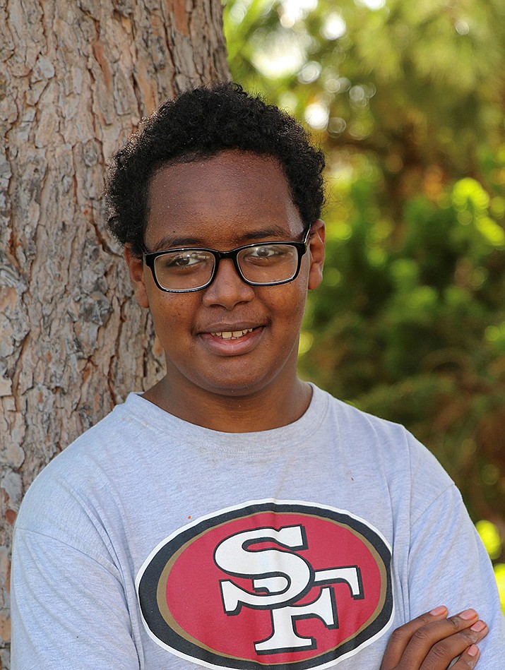 Get to know Tamiru at https://www.childrensheartgallery.org/profile/tamiru and other adoptable children at childrensheartgallery.org. (Arizona Department of Child Safety)