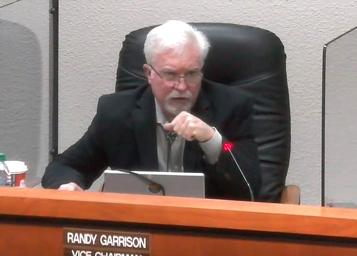 In his final meeting as Yavapai County District 3 Supervisor on Wednesday, Randy Garrison implored the board to approve the Verde Connect road project. Two ordinances, regulating marijuana and approving the total construction cost of the new justice center, were approved at the meeting. Courtesy of Yavapai County