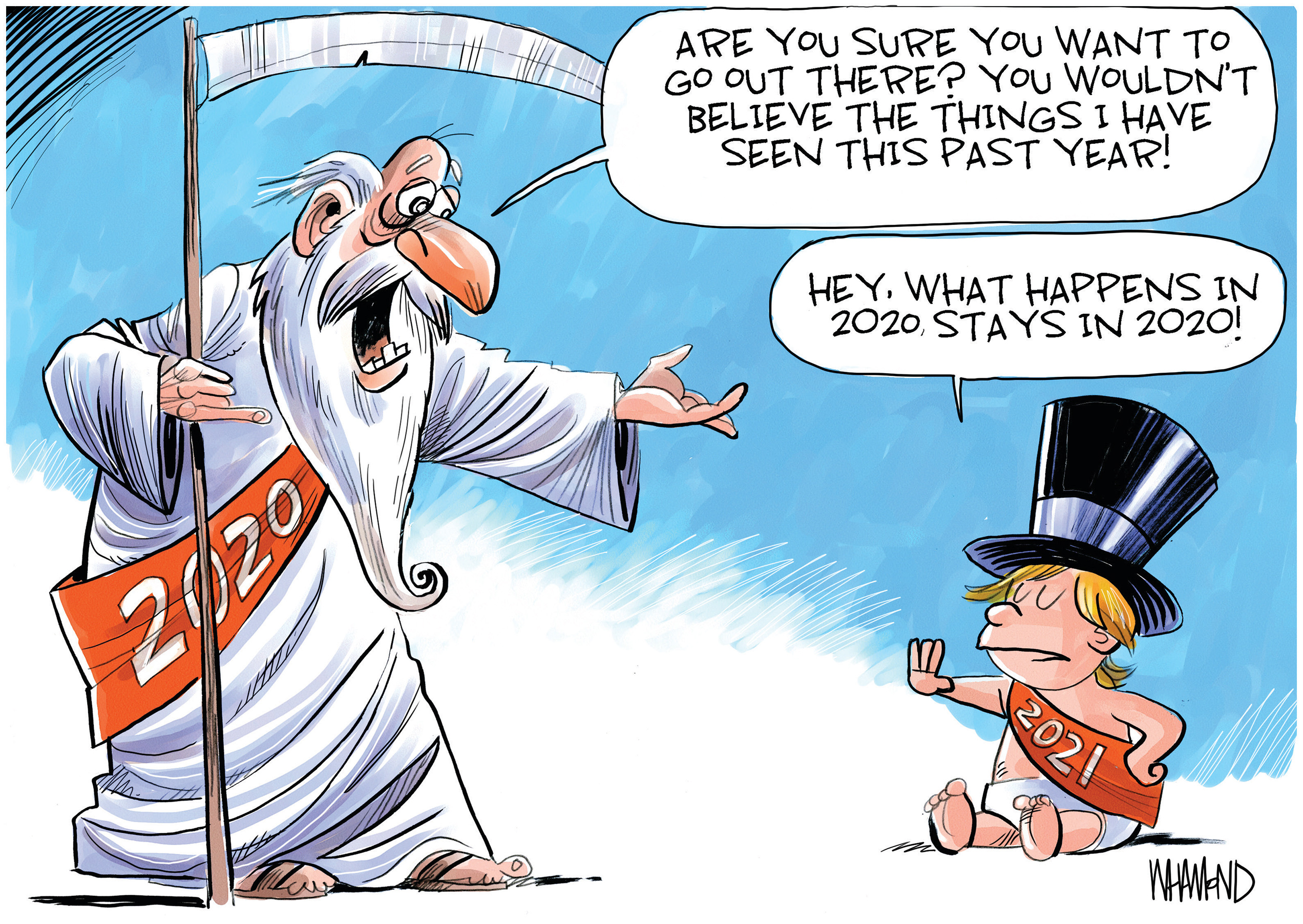 Editorial cartoon (1): Dec. 29, 2020 | The Daily Courier | Prescott, AZ