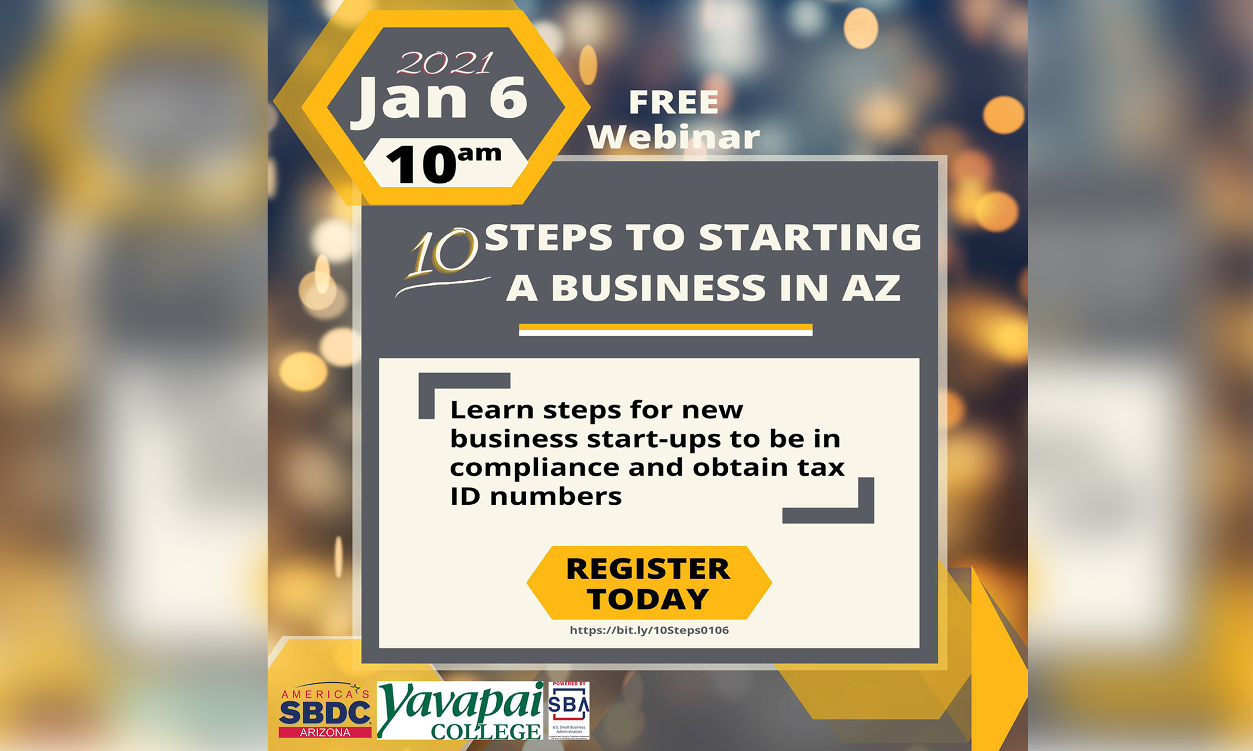 Upcoming Events 10 Steps To Starting A Business In Arizona Presented By Small Business Development Center The Daily Courier Prescott Az