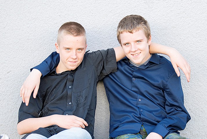 Get to know Jason and Brian at https://www.childrensheartgallery.org/profile/jason-brian and other adoptable children at childrensheartgallery.org. (Arizona Department of Child Safety)