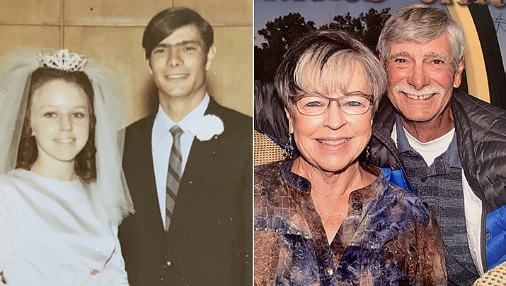 Pat and Joe Lutz were married on Jan. 16, 1971, in Tucson, Arizona. The Dewey couple are celebrating their 50th wedding anniversary. They have three children and eight grandchildren. Congratulations Pat and Joe. (Courtesy)