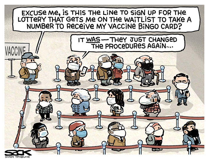 Editorial Cartoon | Feb. 3, 2021 | Kingman Daily Miner ...