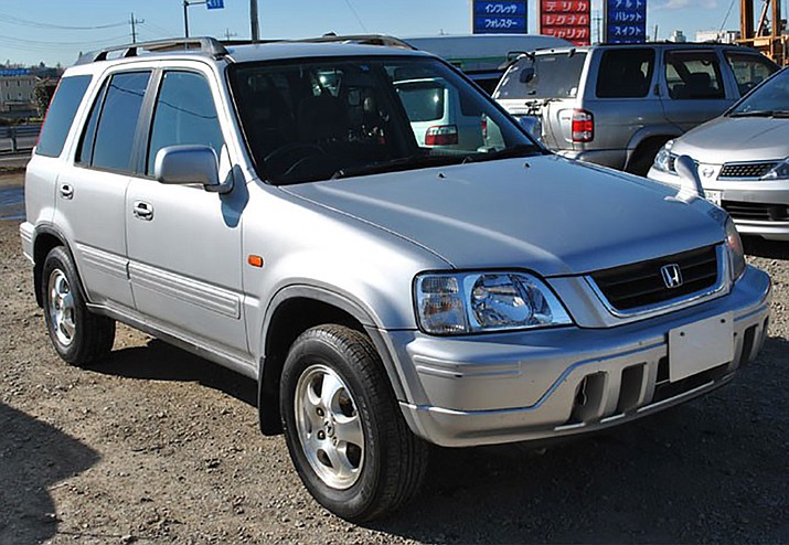 Prescott Valley Police are asking for the public’s help in finding a 1998 Honda CRV, which was stolen from the 8600 block of Spouse Drive in Prescott Valley on Monday, Feb. 22, 2021. (PVPD/Courtesy)