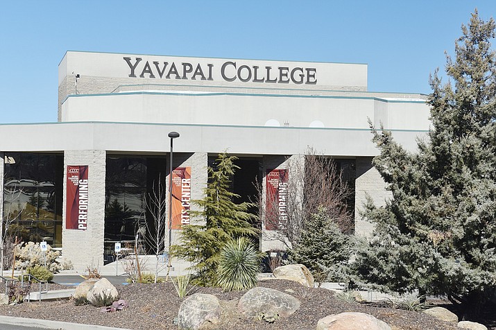 This photo taken Thursday, Feb. 25, 2021, shows the campus of Yavapai College in Prescott. YC, like many community colleges across the country. is experiencing a dip in enrollment since the beginning of COVID-19. (Jesse Bertel/Courier)