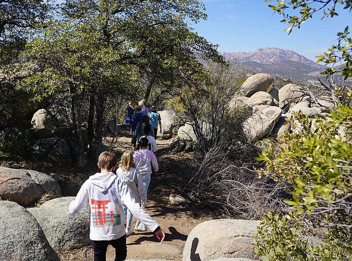 Scenic new trail connects 2 PUSD schools with Prescottowned nature
