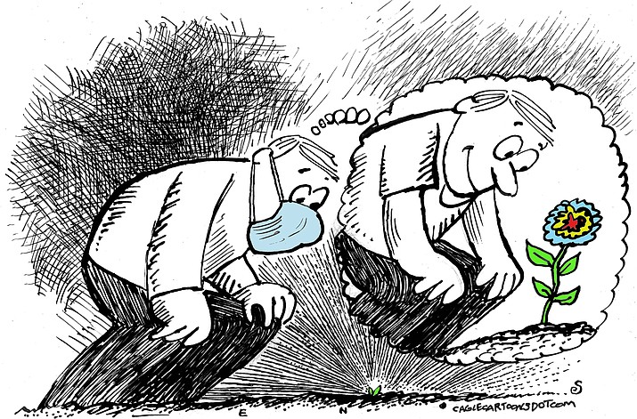 Editorial cartoon (2): March 6, 2021
