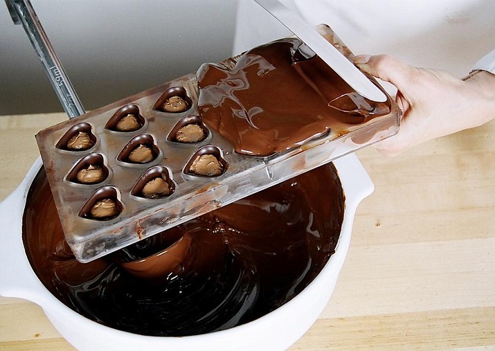 Learn to make scrumptious chocolates and confections at home with Ecole Chocolat’s 100% online Professional Chocolatier Program. Courtesy Yavapai College
