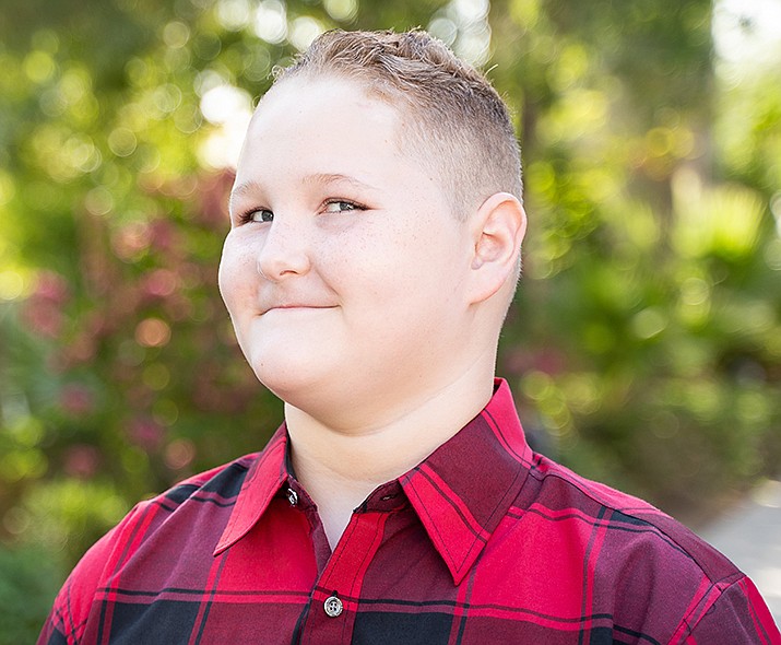 Get to know Dylan at https://www.childrensheartgallery.org/profile/dylan-j and other adoptable children at childrensheartgallery.org. (Arizona Department of Child Safety)