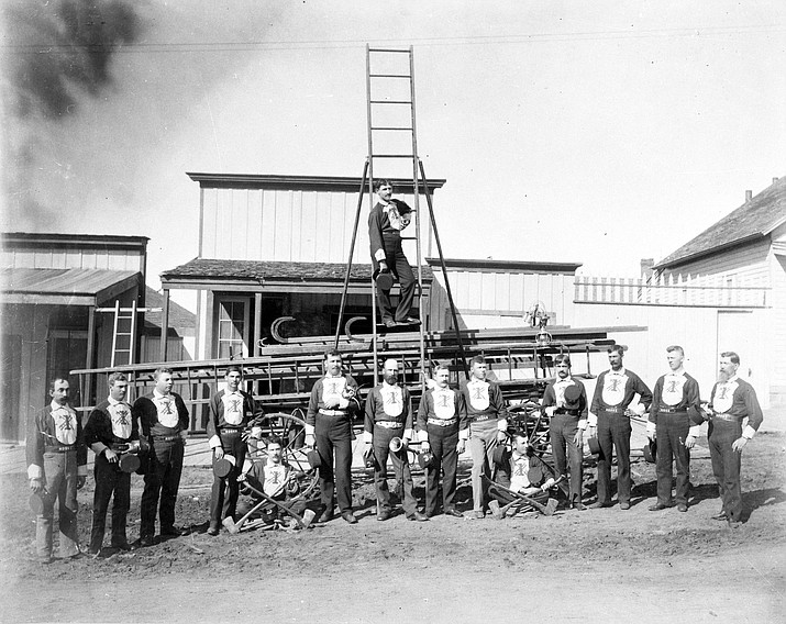 Days Past The first hook and ladder company The Daily Courier