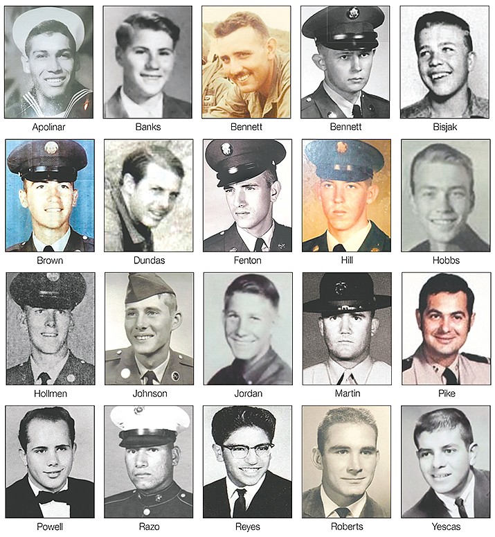 Remembering Yavapai County soldiers who died while serving in Vietnam The Daily Courier