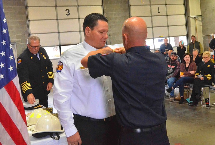 Daniel “Danny” Johnson is the Verde Valley Fire District’s new chief after taking over for former Chief Joe Moore last month. VVN/Vyto Starinskas