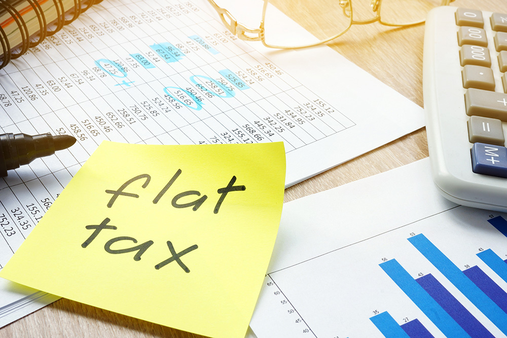 flat sales tax