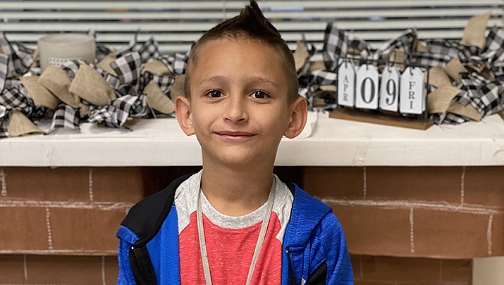 Liam from Lake Valley Elementary School is this week’s Humboldt Unified School District Student of the Week. (HUSD)