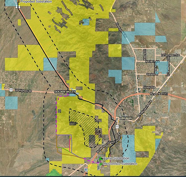 Power Line Public comments set for UES’ Golden Valley Transmission Line Project Kingman Daily