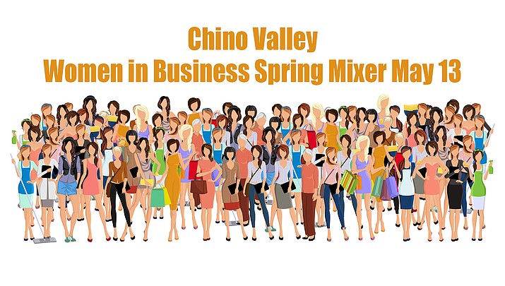 Women in Business is holding its annual Spring Mixer at 5 p.m. Thursday, May 13, at Farmers Insurance/Jeff Champ office, 1496 N Highway 89 in Chino Valley. (Review illustration)