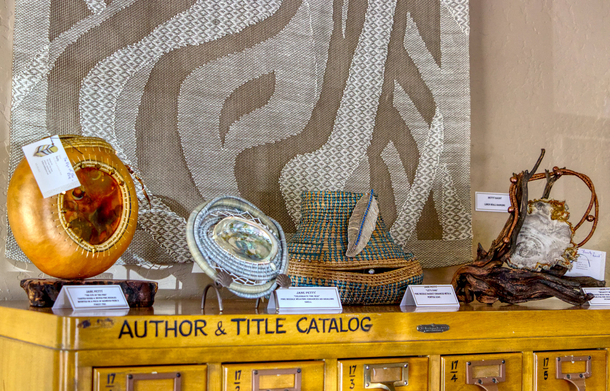 Verde Valley Weavers and Spinners present Fantastic Fiber Art at Clark