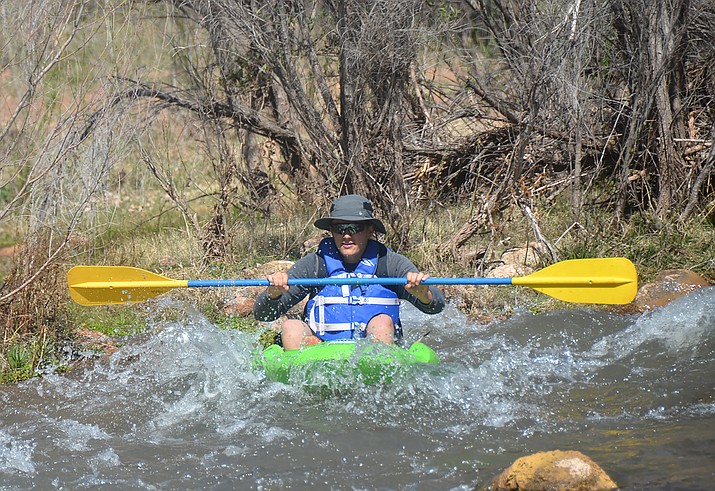 The Town of Clarkdale has set up a fabulous kayak run on the Verde River, which flows along Sycamore Canyon Road. This section is perfect for beginners to get their feet wet, and for experienced kayakers to have fun and show off their skills. VVN/Vyto Starinskas