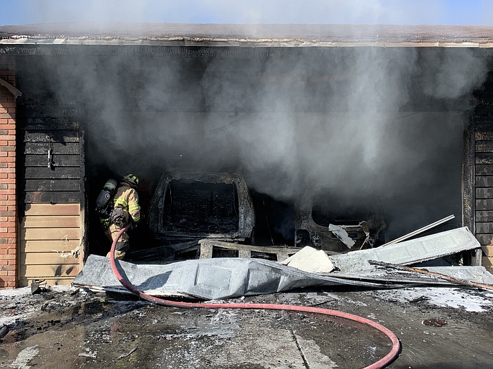 Explosion may have caused garage fire in Prescott The Daily Courier