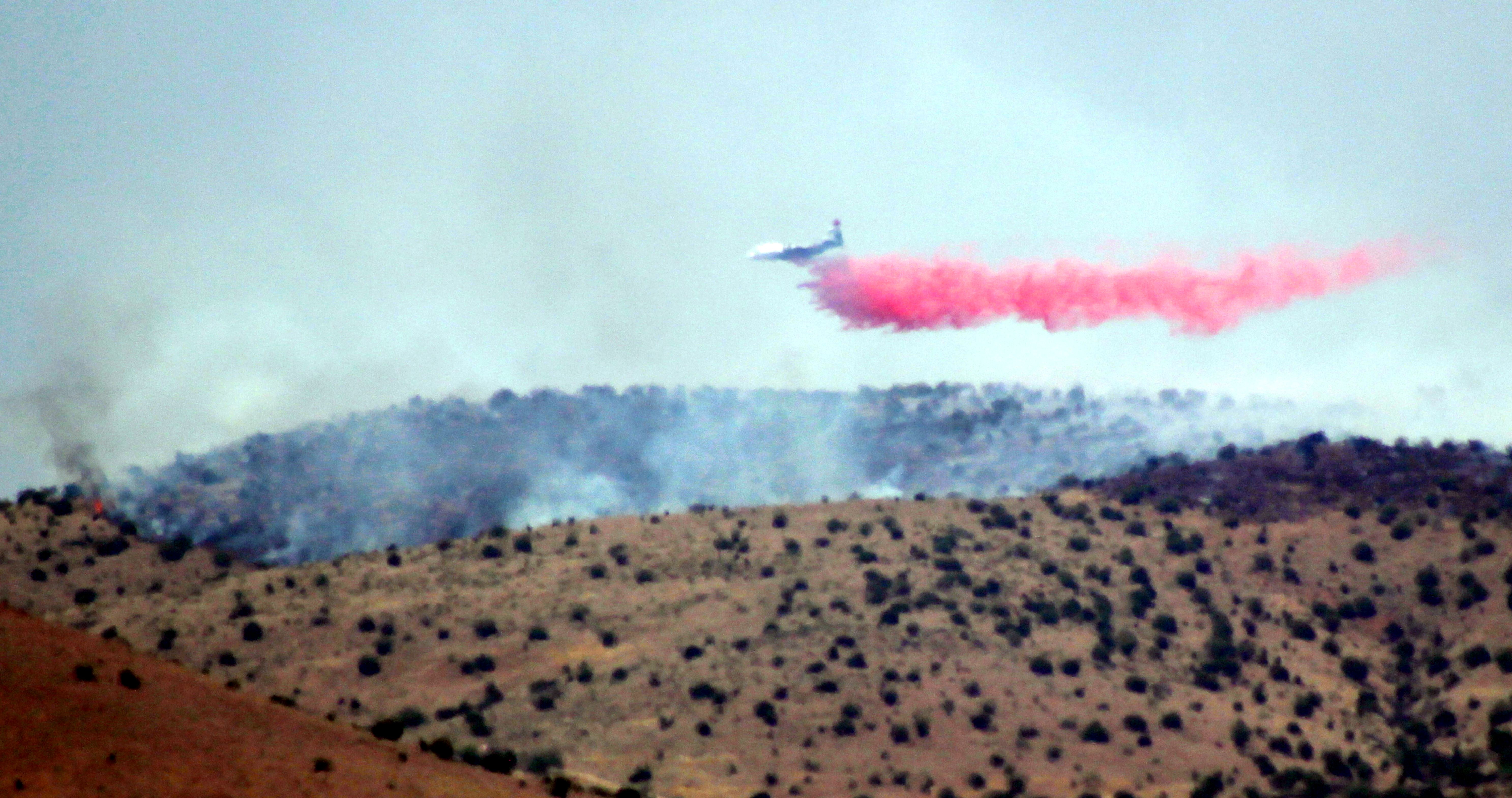 Prescott National Forest crews on scene of Wildcat Fire east of Chino